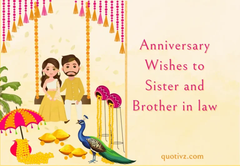 300+ Warm Anniversary Wishes For Sister And Brother-In-Law