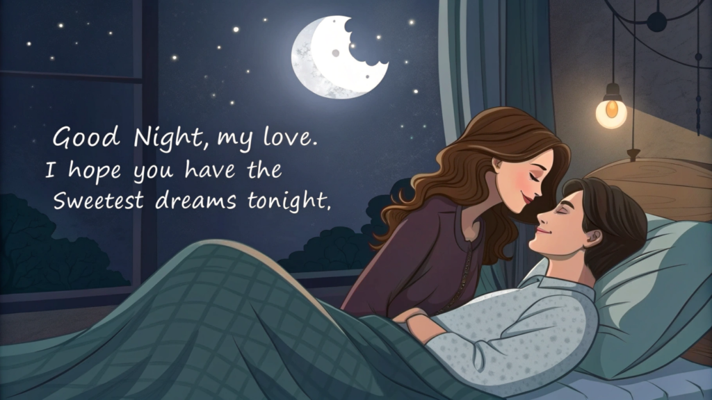 girlfriend bedtime wishes