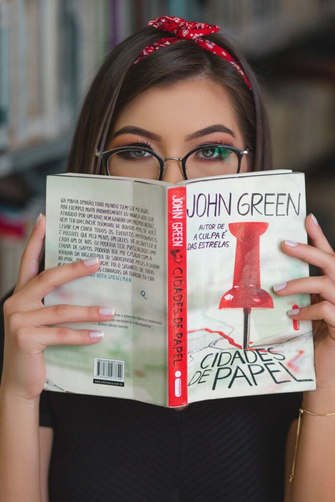 Selfie with Inspirational Book