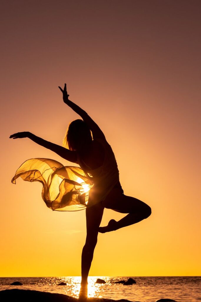 Sunset Silhouette dps for whatsaap