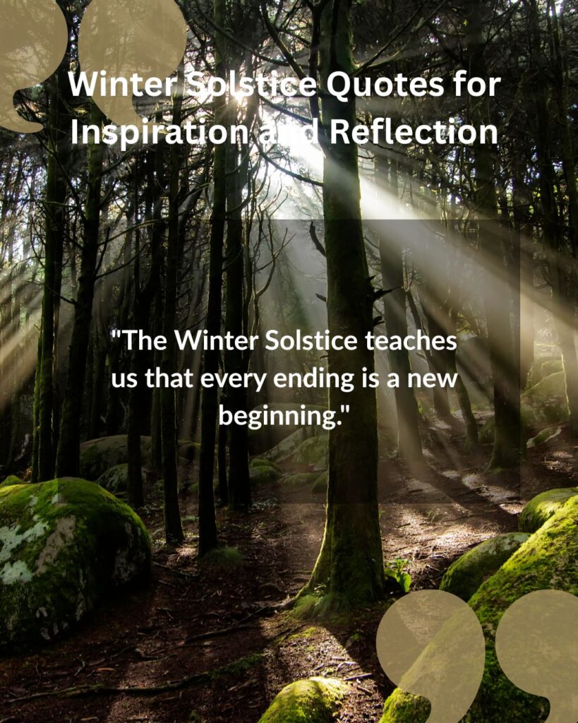 Winter Solstice Quotes for Inspiration and Reflection