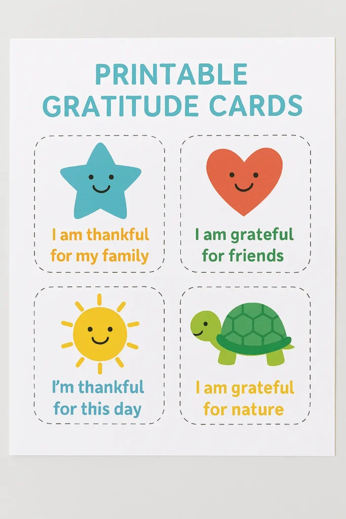 Gratitude Quotes Cards