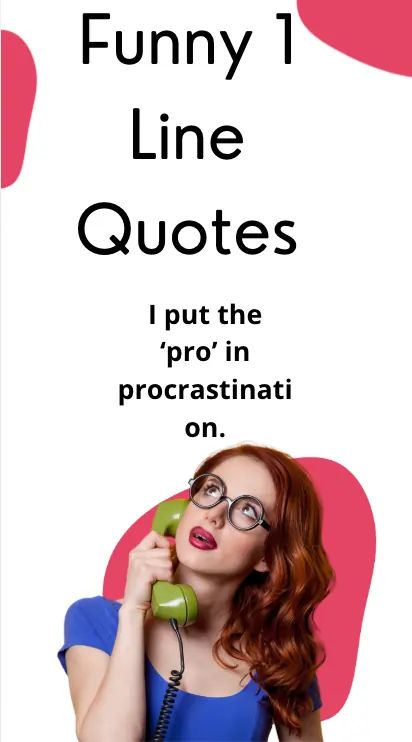 Funny 1 Line Quotes to Make You Smile