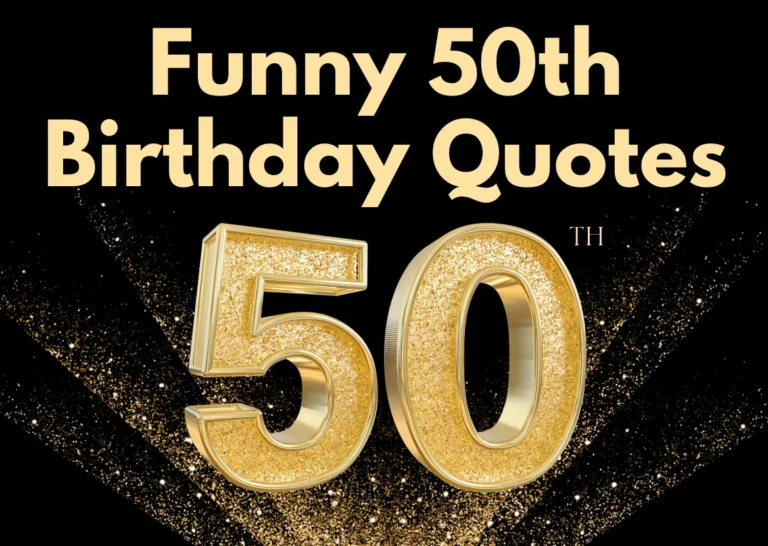 Top Funny 50th Birthday Quotes to Share