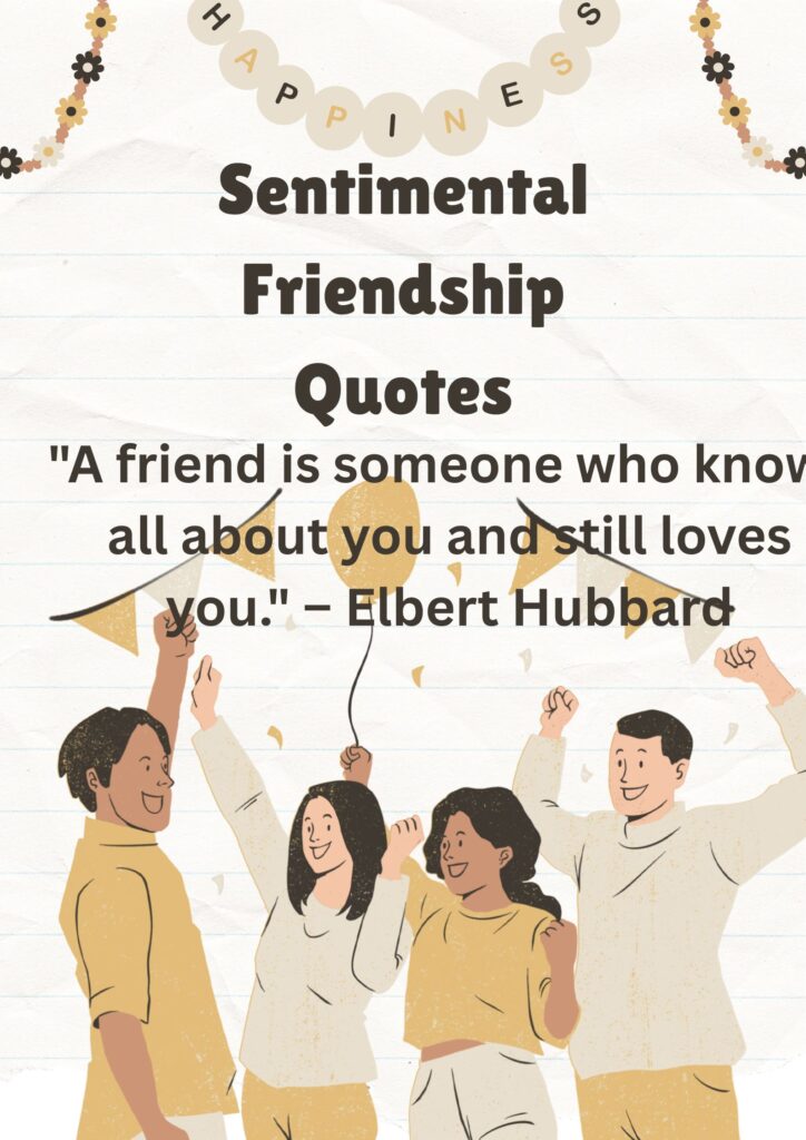 Sentimental Friendship Quotes